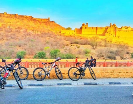 Bicycle Ride in Jaipur