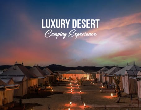 Luxury Desert Camping Experience