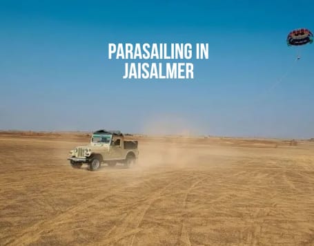 Parasailing in Jaisalmer