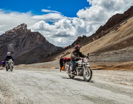 Leh Ladakh Bike Trip Package from Bangalore