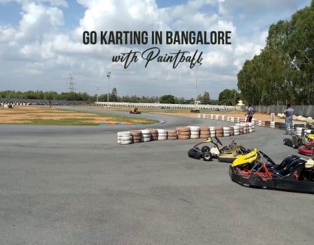 Go Karting in Bangalore with paintball