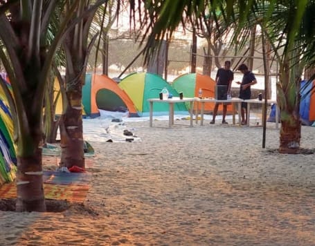 Beach Camping in Alibaug