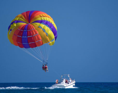 Duplicate Water Parasailing in Tarkarli Beach