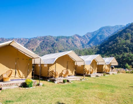 Family Camping In Rishikesh