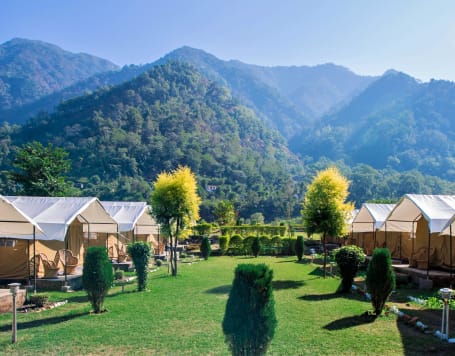 Tent Camping In Rishikesh