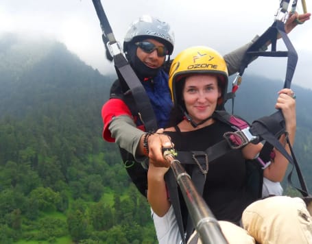 Paragliding in Panchgani