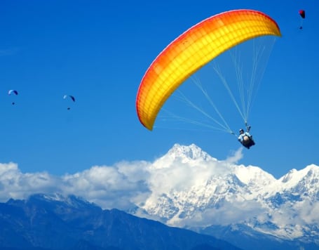 Paragliding in Gangtok,Sikkim