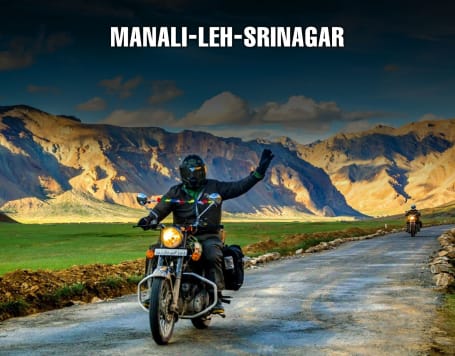 Delhi to Manali Leh Srinagar Bike Trip 2024