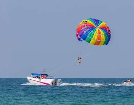 Parasailing in Goa On Vasco And Calangute Beach