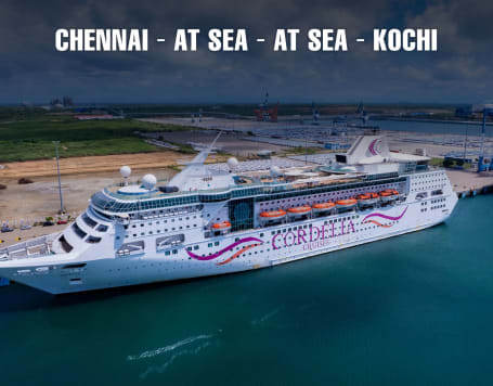 Cordelia Cruise From Chennai To Kochi For 3 Nights