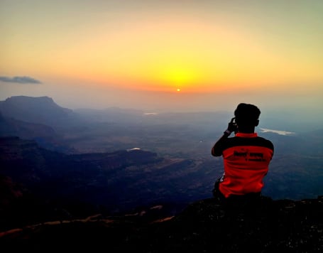 Camping at Kalsubai