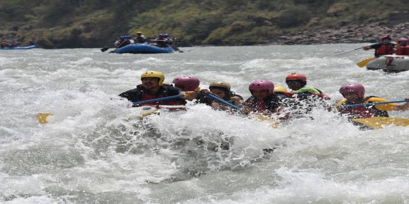 Camping and Rafting in Rishikesh