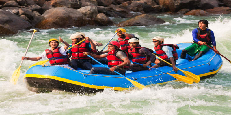 River Rafting and Bungee jumping