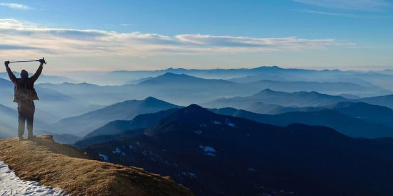 Kedarkantha in summers