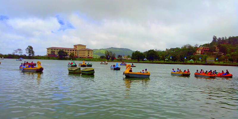 Boating at the Saputara Lake