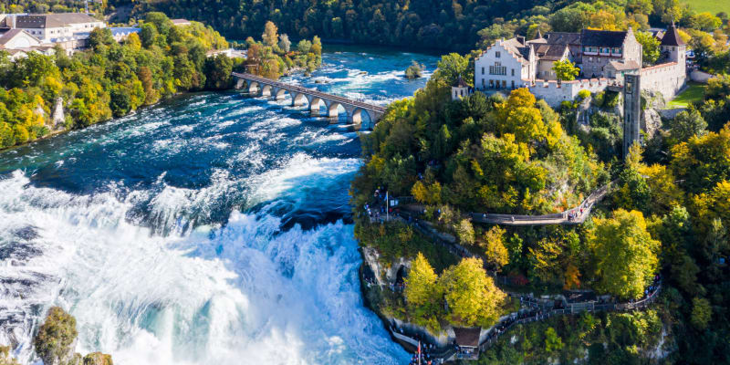 Get Soaked in Love on a Rhine Falls Boat Ride