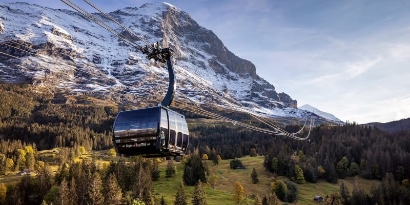 Fly High Over In Eiger Express Grindelwald