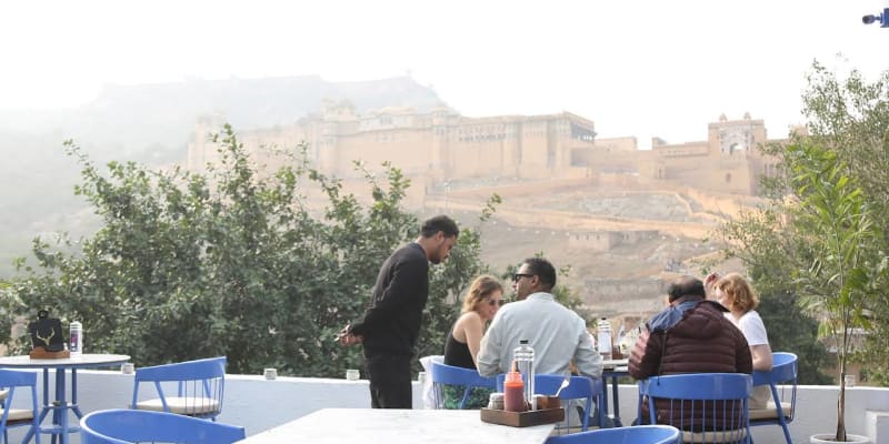 the stag rooftop restro cafe & lounge jaipur