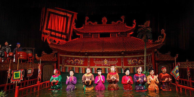 Watch a Performance at Thang Long Water Puppet Theater
