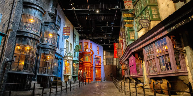 The Warner Bros. Studio and The Hogwarts