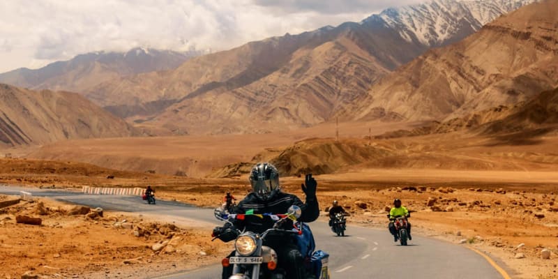 Common Leh Ladakh road map