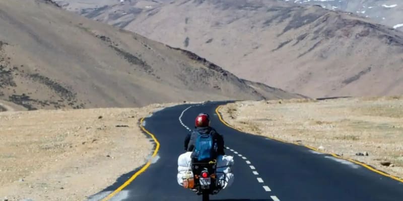 Leh Ladakh Map From Manali