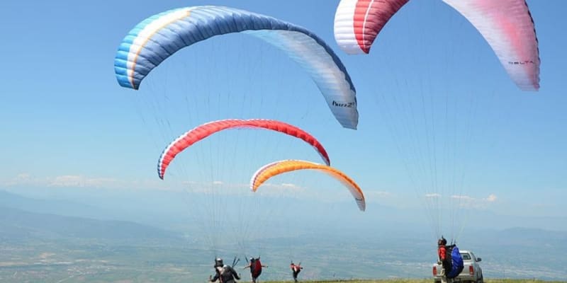 Pawna Lake with paragliding Camp