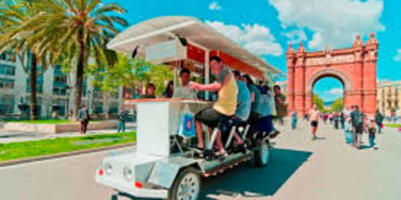 Barcelona Beer Bike Tour With Guide