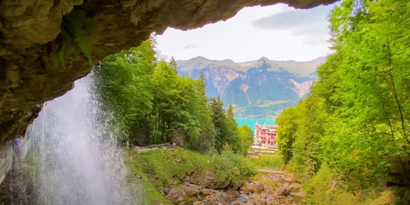 Giessbach Falls, Lake Brienz