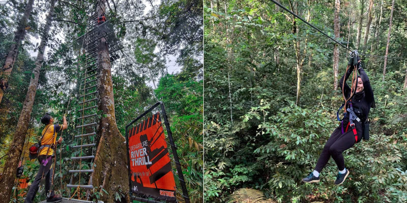 SKYTREX Adventure Sungai Congkak in Kuala Lumpur