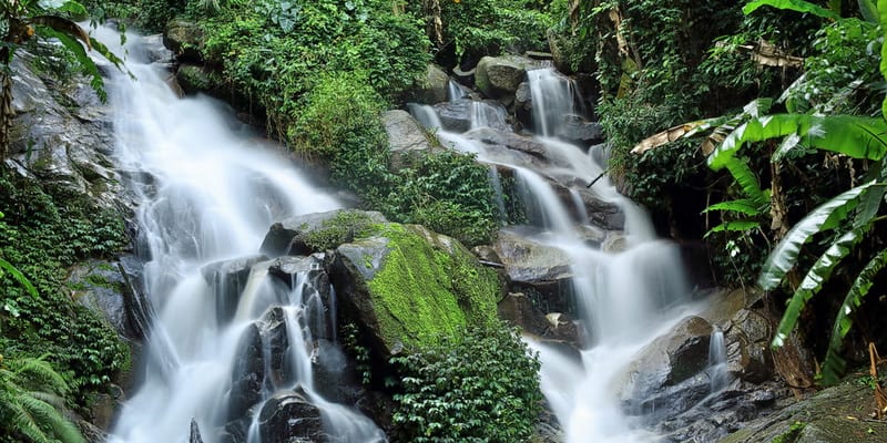 Huay Kukap to Huaysatan Waterfall & Tadmok Mae Taeng River