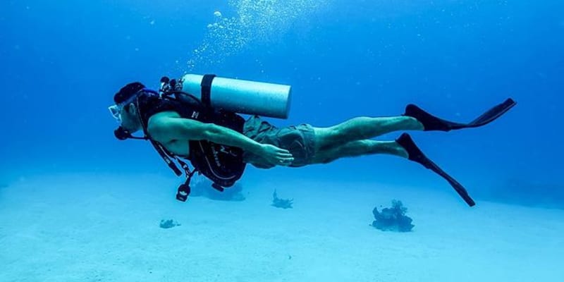 Scuba diving