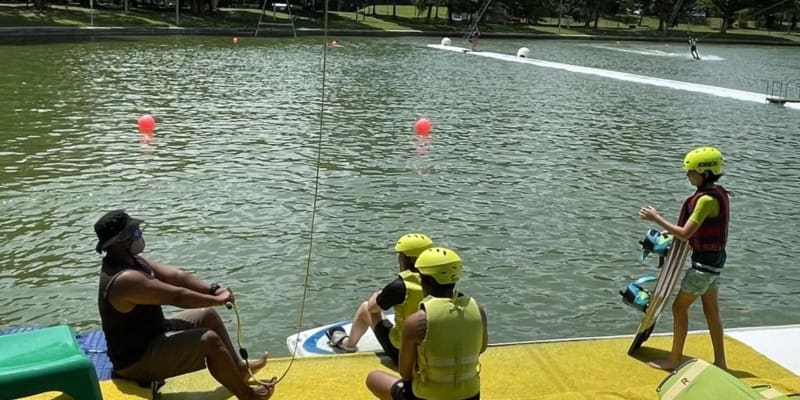 Have a Chilled-Out Sport: Go for a Cable-Ski at Singapore Wake Park: