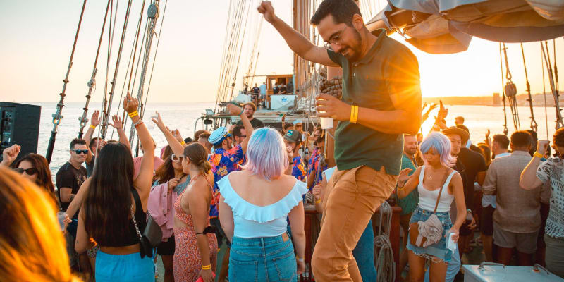 Dance the Evening Out on a Sunset Boat Party