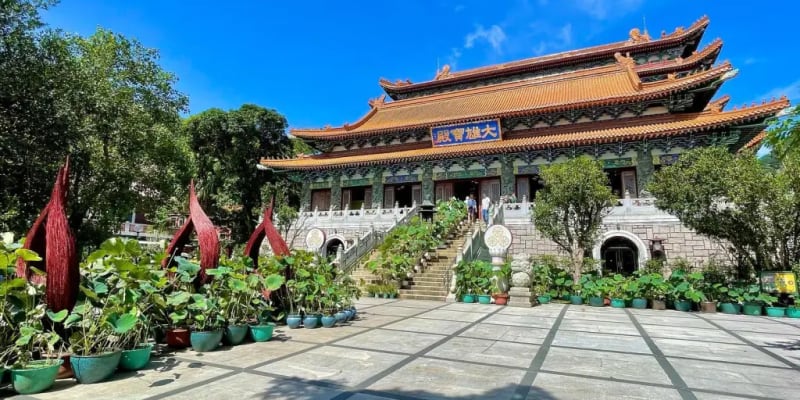 Pay Homage at Po Lin Monastery