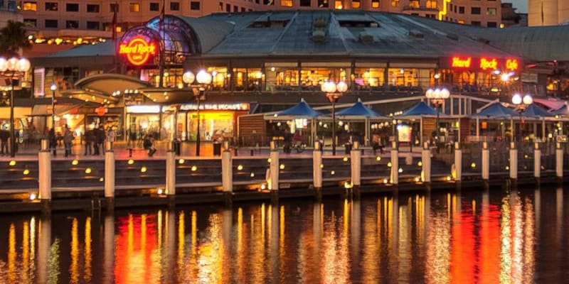 Party at Hard Rock Cafe Sydney