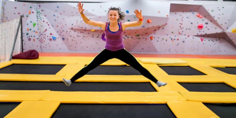 Enjoy Yourself at The Amped Trampoline