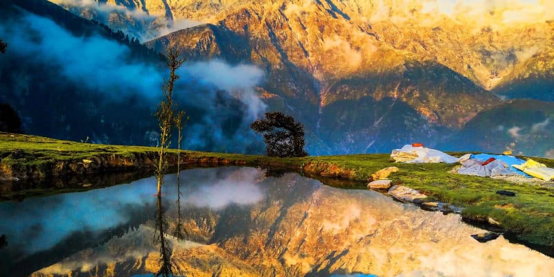 Laka Glacier Trek & Triund Top