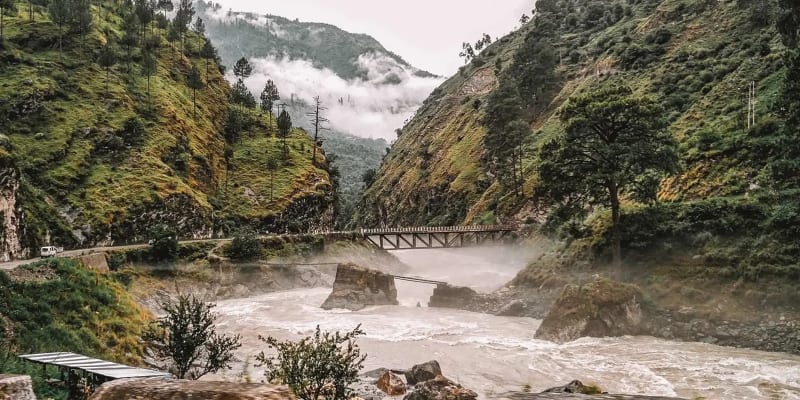 Kheerganga Trek distance from barshaini