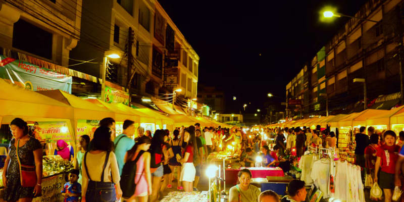 Krabi Town Walking Street