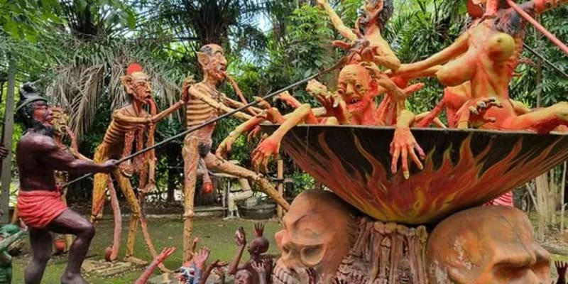 Wat Mae Kaet Noi – Buddhist Hell Temple