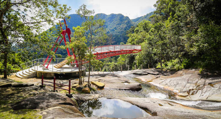 Telaga Tujuh Waterfalls