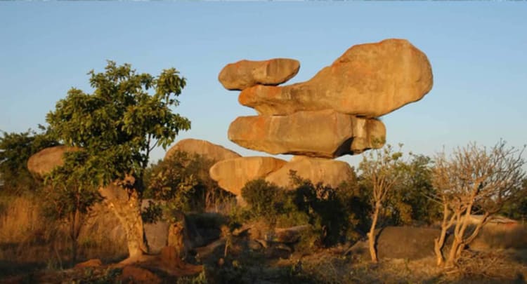 Balancing rocks
