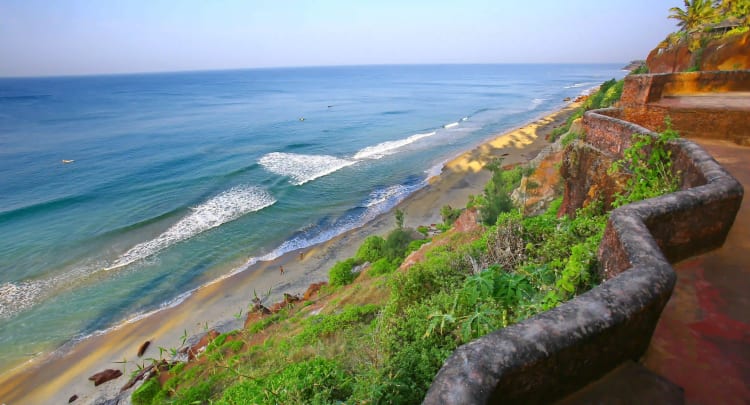 Varkala Cliff