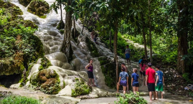 Bua Tong Sticky Waterfall