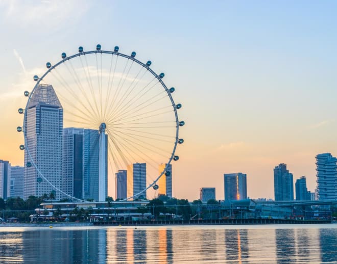 Singapore Flyer and Time Capsule Image