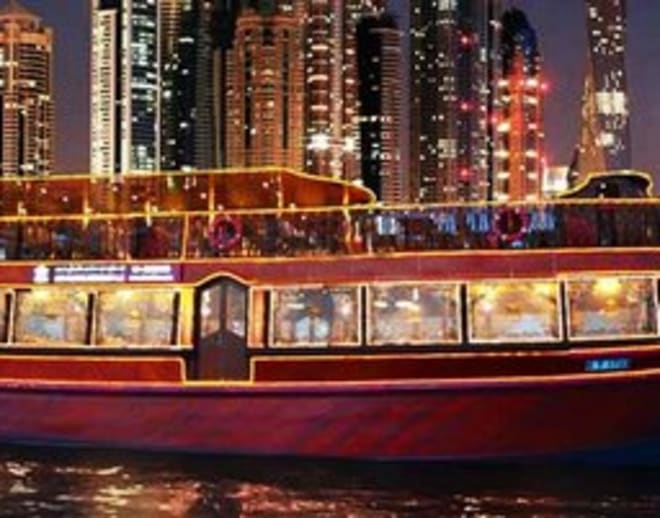 Dhow Cruise Marina With Dinner, Dubai Image