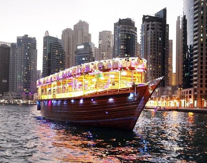 Dhow Cruise Marina With Dinner, Dubai Image