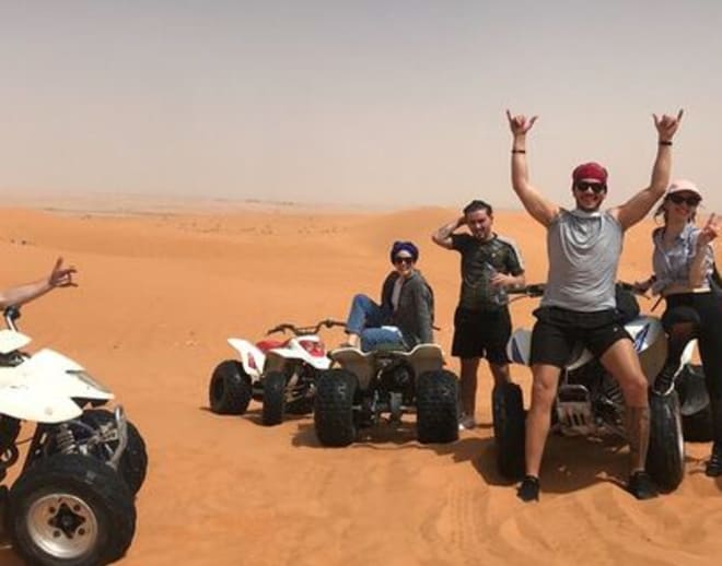 Quad Biking and Camel Riding in Riyadh Desert Image