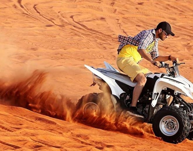 Quad Biking and Camel Riding in Riyadh Desert Image